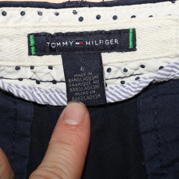 Tommy Hilfiger Navy Blue Shorts w31 Length 12 - Picture 4 of 7